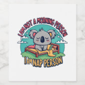 Étiquette Pour Bouteilles De Vin slogan drôle (Étiquettes simples)