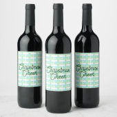 Étiquette Pour Bouteilles De Vin Soin de Noël (Bouteilles)