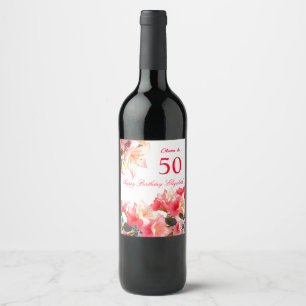 Étiquette Pour Bouteilles De Vin Soins à 50 ajouter votre nom