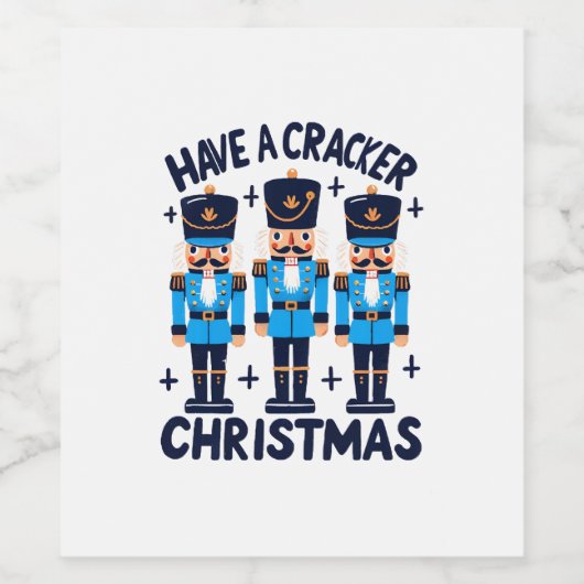 Étiquette Pour Bouteilles De Vin Soirée de noisette (Étiquettes simples)