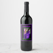 Sorcière violette d'Halloween