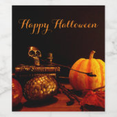 Étiquette Pour Bouteilles De Vin Spirit of Autumn (Étiquettes simples)