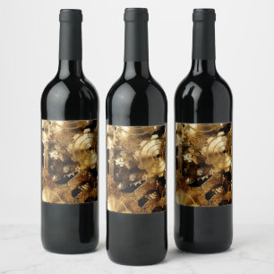 Étiquette Pour Bouteilles De Vin Steampunk