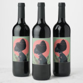 Étiquette Pour Bouteilles De Vin Stimulateur africain de lebel (Bouteilles)