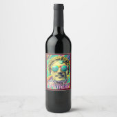 ÉTIQUETTE POUR BOUTEILLES DE VIN SURREAL (Devant)