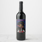 ÉTIQUETTE POUR BOUTEILLES DE VIN TACHAUND (Devant)