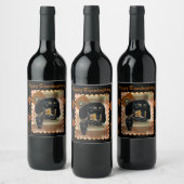 ÉTIQUETTE POUR BOUTEILLES DE VIN TECKEL (Bouteilles)