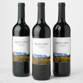 Étiquette Pour Bouteilles De Vin Telluride Wedding Favor (Bouteilles)