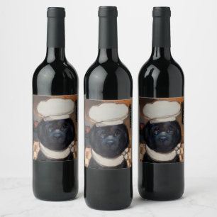 Étiquette Pour Bouteilles De Vin Terre-Neuve