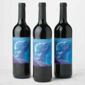 Étiquette Pour Bouteilles De Vin Tête de Vénus (Bouteilles)
