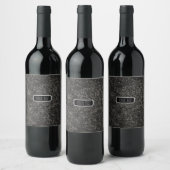 Étiquette Pour Bouteilles De Vin texture de béton Abstraite (Bouteilles)
