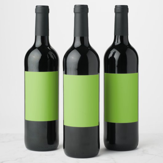 Étiquette Pour Bouteilles De Vin Texture de fond vert citron plat (Bouteilles)