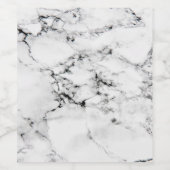 Étiquette Pour Bouteilles De Vin Texture marbré (Étiquettes simples)