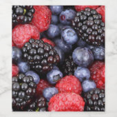 Étiquette Pour Bouteilles De Vin Très Berry (Étiquettes simples)