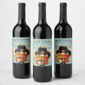 Étiquette Pour Bouteilles De Vin Trois Chérubins (Bouteilles)