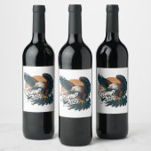 ÉTIQUETTE POUR BOUTEILLES DE VIN TRUMP 2024 (Bouteilles)