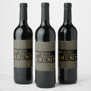 ÉTIQUETTE POUR BOUTEILLES DE VIN TRUMP 2024