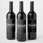 Étiquette Pour Bouteilles De Vin Trump 2024 : Reprendre l'Amérique (Bouteilles)