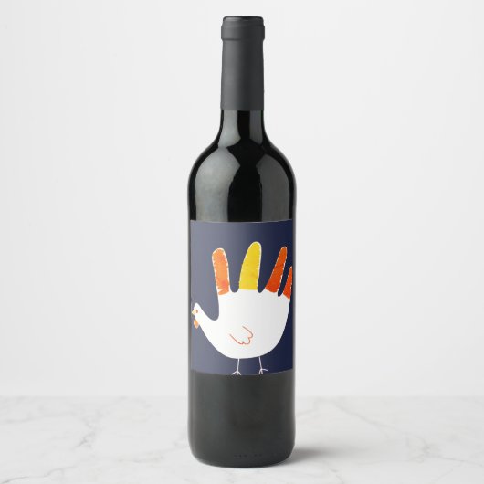Étiquette Pour Bouteilles De Vin Turquie (Devant)