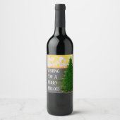 ÉTIQUETTE POUR BOUTEILLES DE VIN VACANCE (Devant)