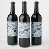 Étiquette Pour Bouteilles De Vin Vache et lait (Bouteilles)