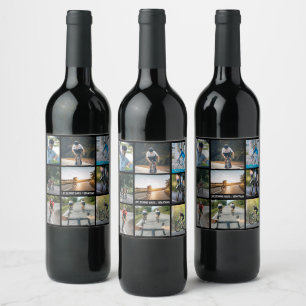 Étiquette Pour Bouteilles De Vin Vie Derrière Les Bars Personnaliser Les Images Ama