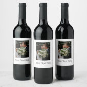 Étiquette Pour Bouteilles De Vin Vin photo et texte (Bouteilles)