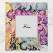 Étiquette Pour Bouteilles De Vin Vineyard (Étiquettes simples)