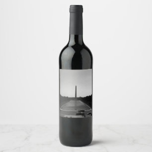 Étiquette Pour Bouteilles De Vin Vintage USA Washington Monument