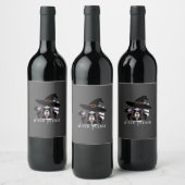 Étiquette Pour Bouteilles De Vin Visage de Sorcière (Bouteilles)