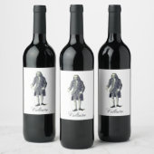 Étiquette Pour Bouteilles De Vin Voltaire (Bouteilles)