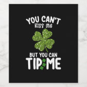 Étiquette Pour Bouteilles De Vin Vous ne pouvez pas m'embrasser mais vous pouvez me (Étiquettes simples)