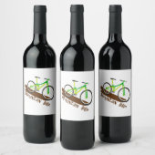 ÉTIQUETTE POUR BOUTEILLES DE VIN VTT (Bouteilles)