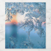 Étiquette Pour Bouteilles De Vin Vue figée (Étiquettes simples)