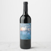 Étiquette Pour Bouteilles De Vin Vue figée (Devant)