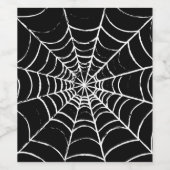 Étiquette Pour Bouteilles De Vin Web sombre (Étiquettes simples)