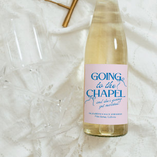 Étiquette Pour Bouteilles De Vin Week-end d'enterrement de vie de jeune fille au Ch