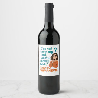 Étiquette Pour Bouteilles De Vin What to think? Shakespeare Quotes Funny