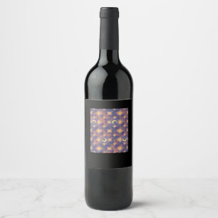 Étiquette Pour Bouteilles De Vin Whimsigoth Fond d'écran classique