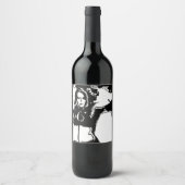 Étiquette Pour Bouteilles De Vin Witchy Woman (Devant)