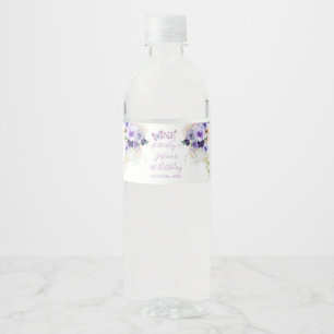 ÉTIQUETTE POUR BOUTEILLES D'EAU 