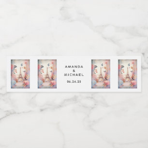 ÉTIQUETTE POUR BOUTEILLES D'EAU 