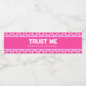 Étiquette Pour Bouteilles D'eau 90s Throwback Anniversaire drôle (Étiquettes simples)