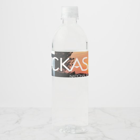 Étiquette Pour Bouteilles D'eau ABH Chickasaw (Devant)