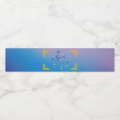 Étiquette Pour Bouteilles D'eau Aïd Moubarak (Étiquettes simples)