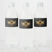 Étiquette Pour Bouteilles D'eau Ailes de Steampunk (Bouteilles)