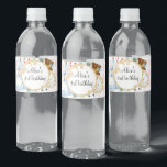 Étiquette Pour Bouteilles D'eau Alice Wonderland fâché hatter thé bouteille d'eau<br><div class="desc">Alice au pays des merveilles fêté de haine thé fête Water Bottle Étiquette</div>