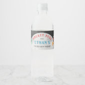 Étiquette Pour Bouteilles D'eau Alien de l'espace extra-atmosphérique Anniversaire (Devant)