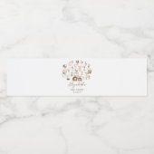 Étiquette Pour Bouteilles D'eau Animaux de ferme baby shower Barnyard (Étiquettes simples)