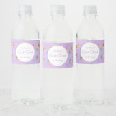 Étiquette Pour Bouteilles D'eau Anniversaire de Mermaid (Bouteilles)